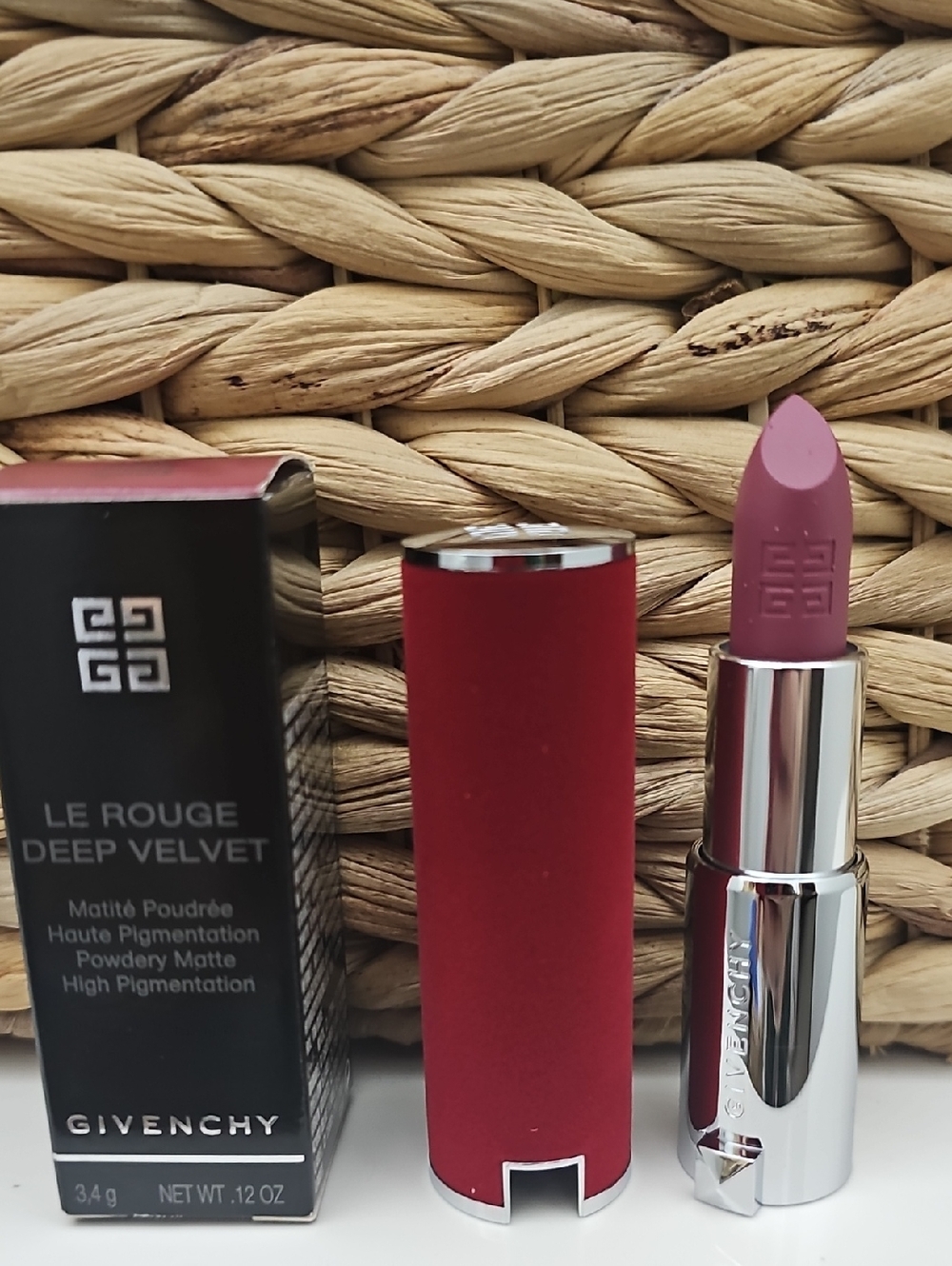 Givenchy Velvet Matte Lipstick — Rose Boise